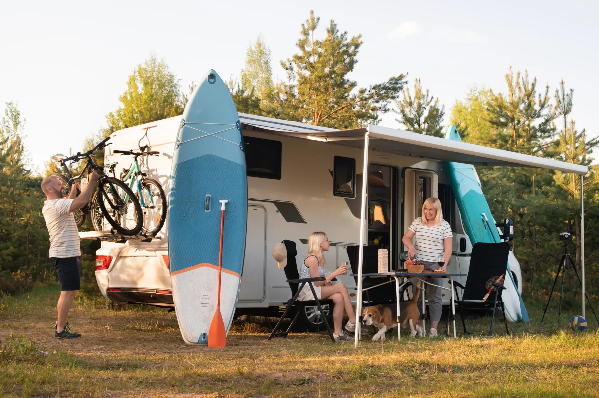 camping-car sport