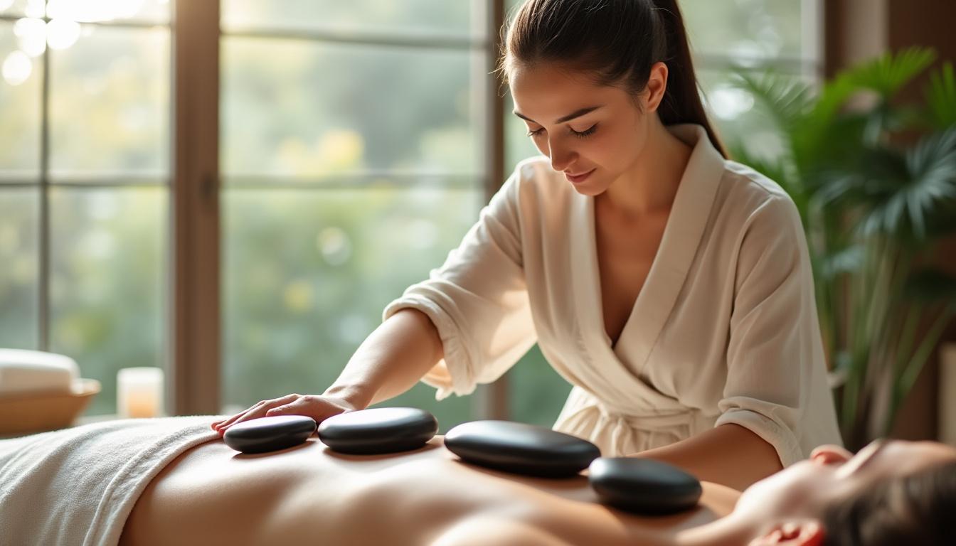 explorez les vertus du massage pierres chaudes et offrez-vous un moment de détente profonde. découvrez comment cette méthode apaise le corps, réduit le stress et améliore votre bien-être global.