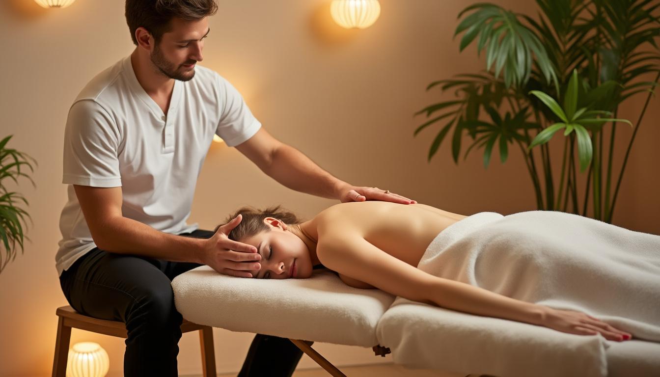 explorez les vertus apaisantes du massage coréen au centre coréen du bien-être et profitez d'une expérience unique pour détendre votre corps et votre esprit.